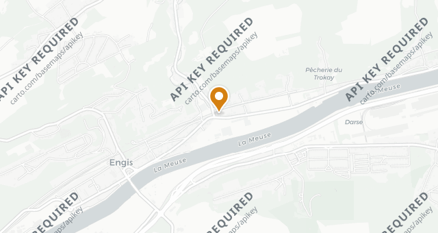Map showing Chez Flo