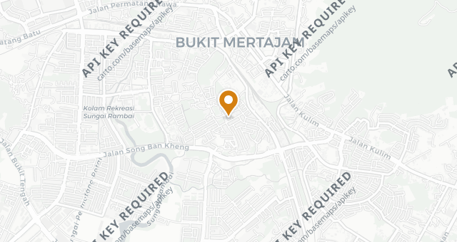 Map showing Taman Bukit Curry Mee