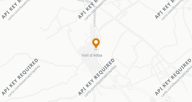 Map showing Cal Paradís