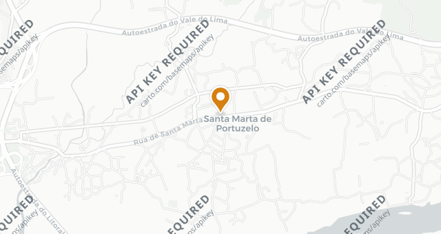 Map showing Camelo