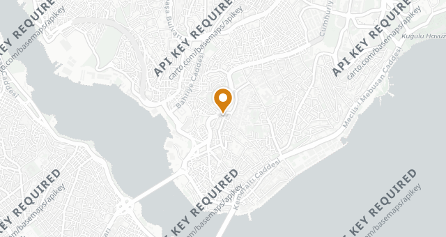 Map showing Ernest's Bar by Çok Çok Pera