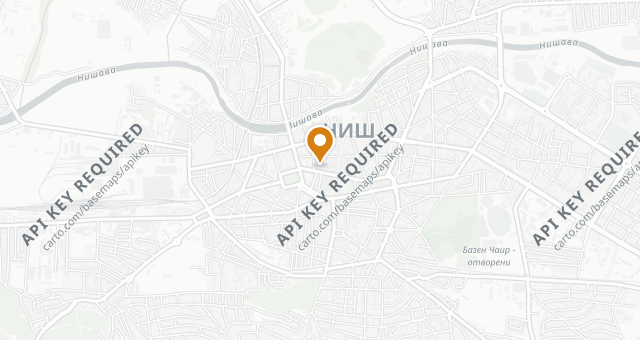 Map showing STAMBOLIJSKI RESTORAN