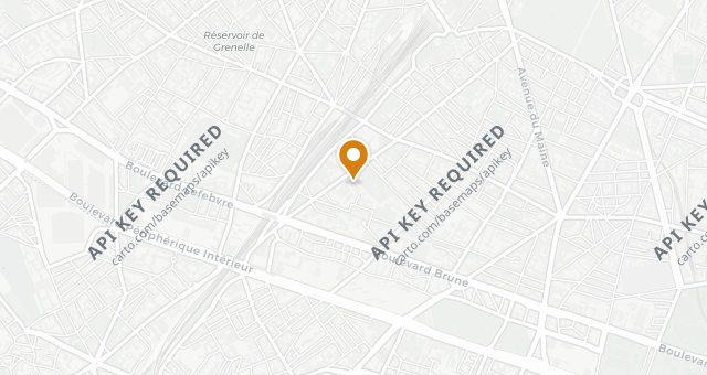 Map showing Aura