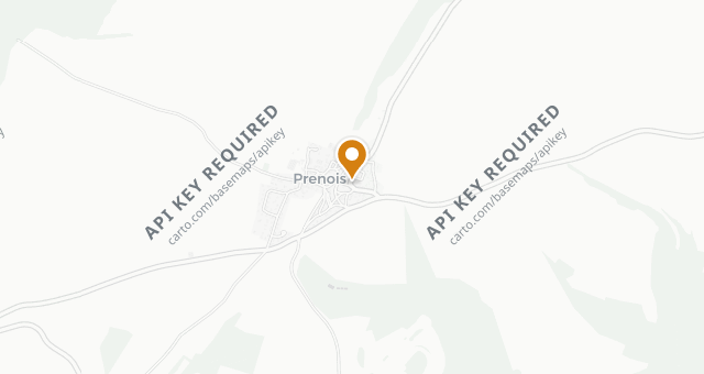 Map showing Auberge de la Charme