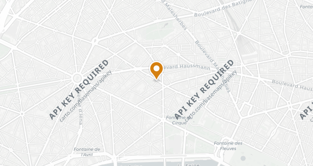 Map showing L'Arôme