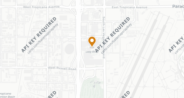Map showing RIVEA Las Vegas