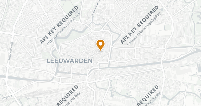 Map showing Restaurant Eindeloos