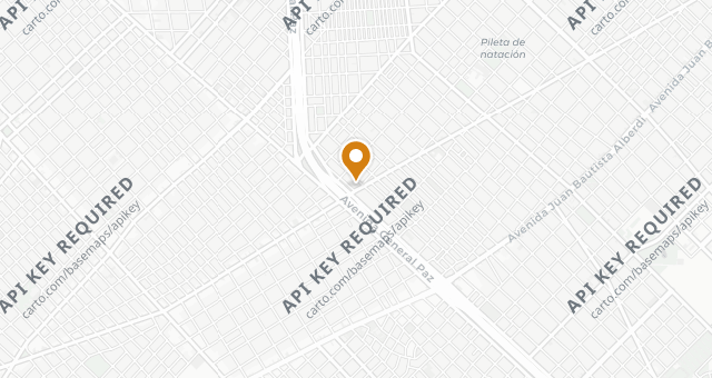 Map showing Restaurant BLU