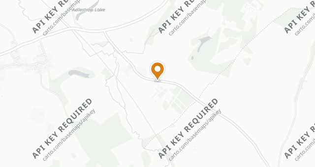 Map showing Daylesford Organic Farm
