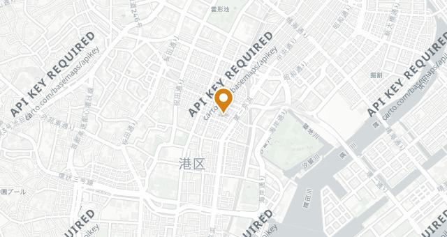 Map showing Shinbashi Hoshino