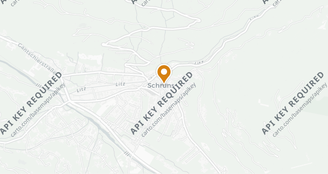 Map showing Posthotel Taube