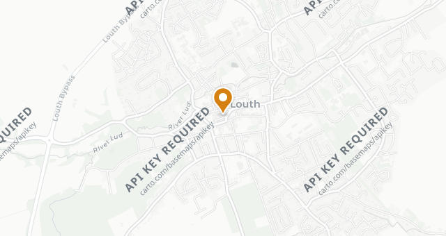 Map showing Restaurant Auction House
