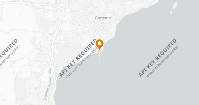 Map showing Breizh Café Cancale