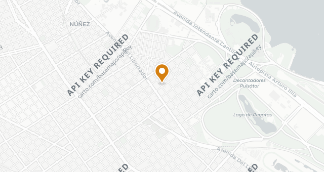 Map showing Corte Comedor