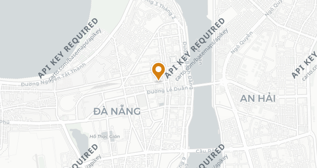 Map showing Mì Quảng 1A