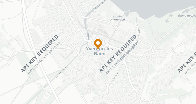 Map showing Restaurant GERBER WYSS