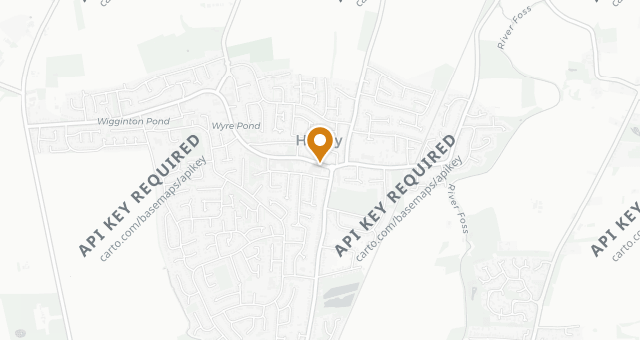 Map showing Haxby Bakehouse
