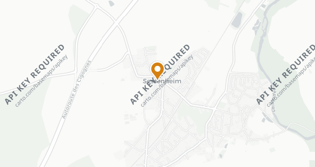Map showing Auberge au Bœuf