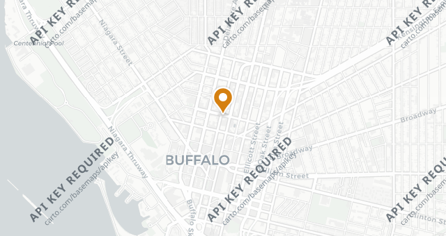 Map showing Bacchus Wine Bar & Restaurant
