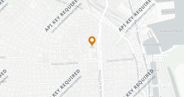 Map showing Piola