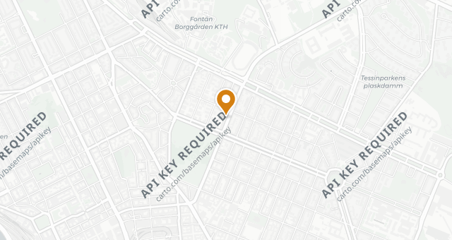 Map showing Hantverket Mat & Bar