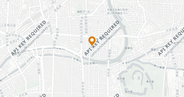 Map showing Sakeya Sakana Yoshimura