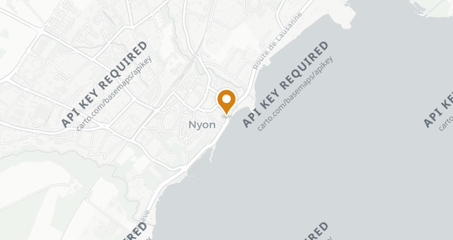 Map showing Hôtel le Rive