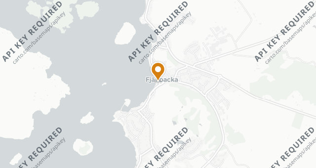 Map showing Bryggan Fjällbacka