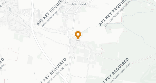 Map showing Alte Post Kraftshof