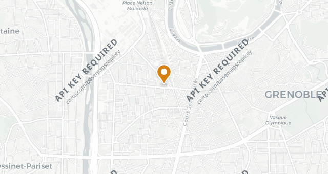 Map showing Restoran Modern