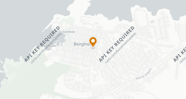 Map showing Lundgrens Garage