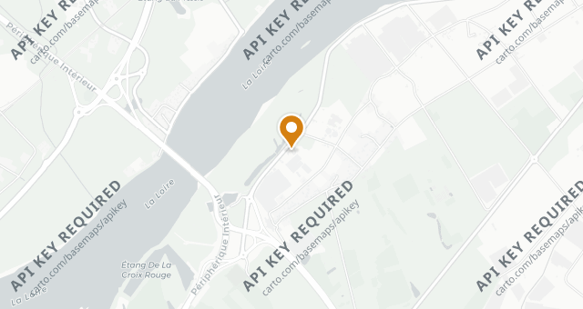 Map showing Villa Mon Rêve