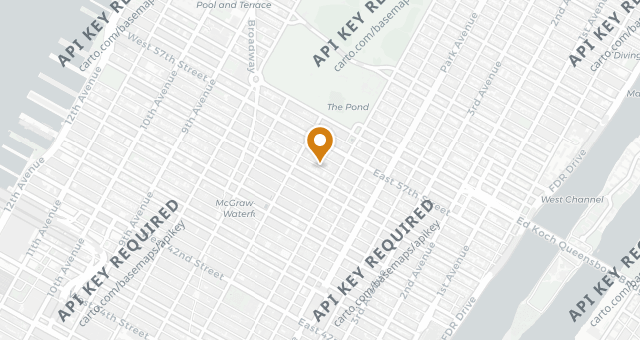 Map showing Michael's New York
