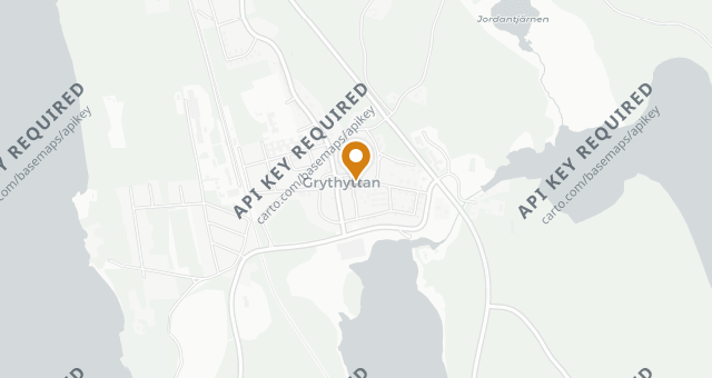 Map showing Grythyttans Gästgivaregård