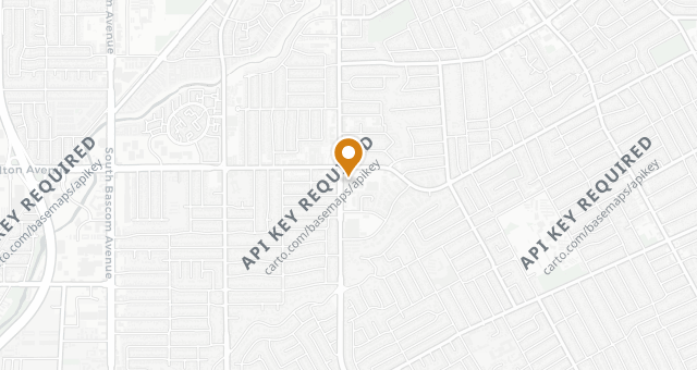 Map showing Dry Creek Grill