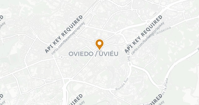 Map showing Casa Fermín