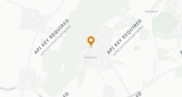 Map showing Restaurant Benther Berg