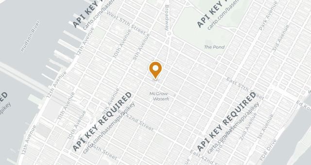Map showing See No Evil Pizza