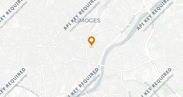 Map showing La Cuisine du Cloître