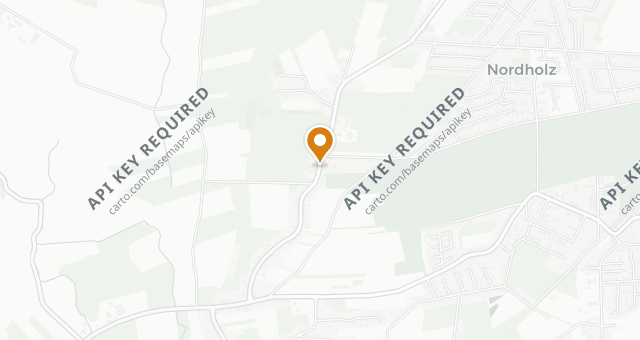 Map showing Restaurant Zum grünen Walde