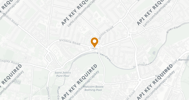 Map showing Restaurant 22