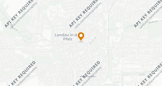 Map showing Restaurant Vier Jahreszeiten
