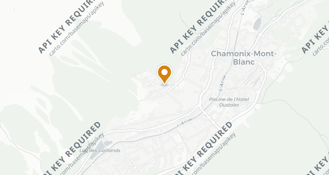 Map showing Auberge du Bois Prin