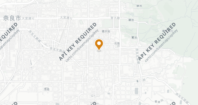 Map showing Naramachi Kuko