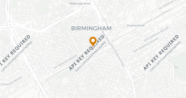 Map showing Pizza Grace