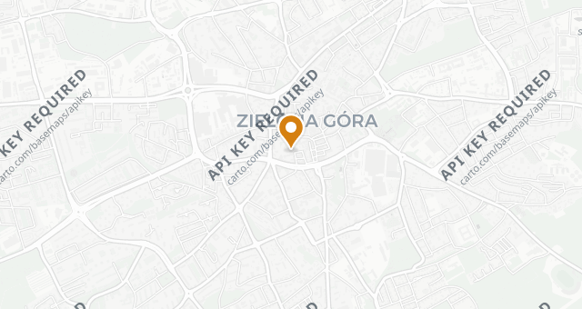 Map showing Srebrna Góra
