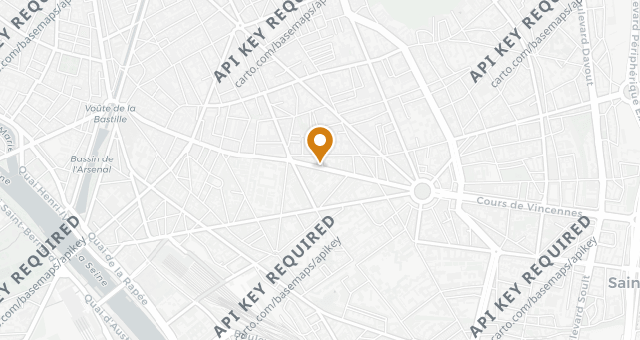 Map showing Bar à Momos