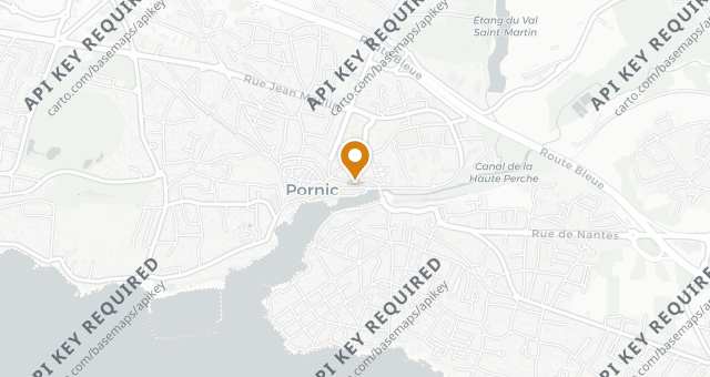 Map showing L'Orangerie
