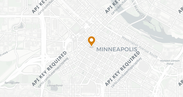 Map showing Fhima's Minneapolis