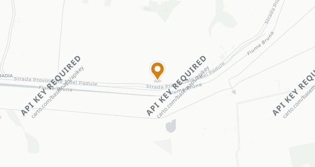 Map showing La Trattoria Enrico Bartolini